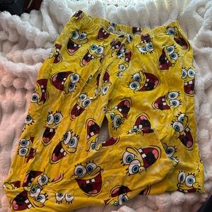 SpongeBob SquarePants Yellow Pajama Pants